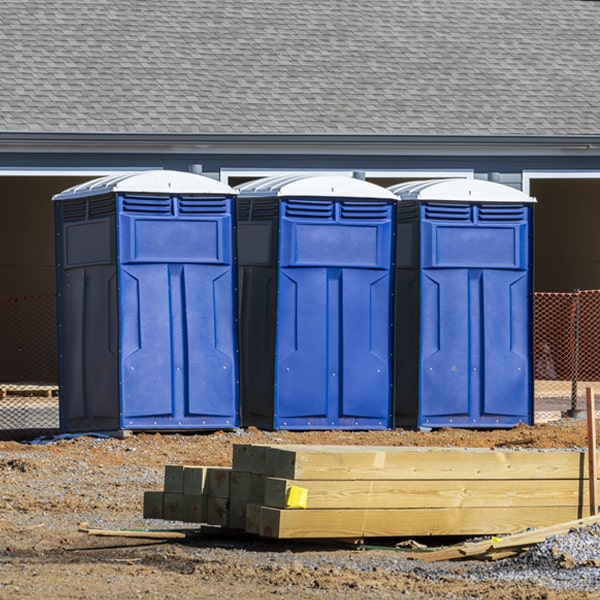 are there any additional fees associated with porta potty delivery and pickup in Harmony Wisconsin